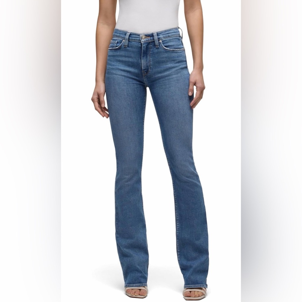 Hudson Women's Barbara High Rise Petite Bootcut Jean